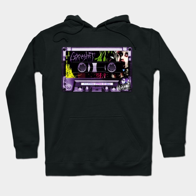 Goreshit Cassette Hoodie by Big Tees